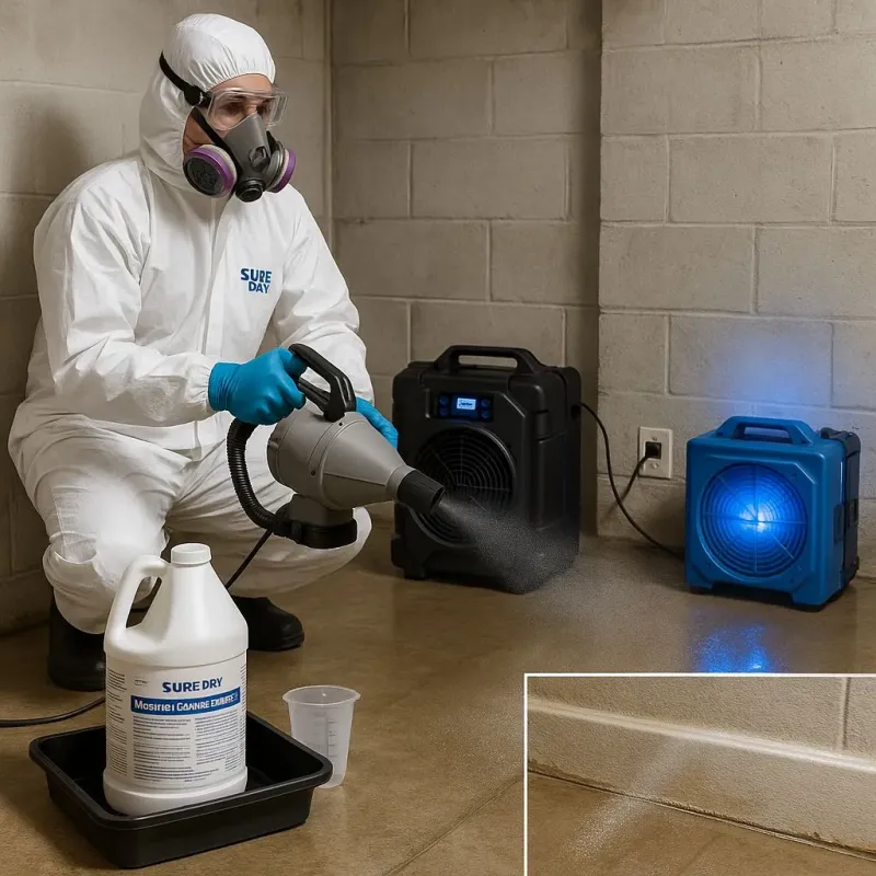 Sanitization and Odor Removal process in Fluvanna County, VA
