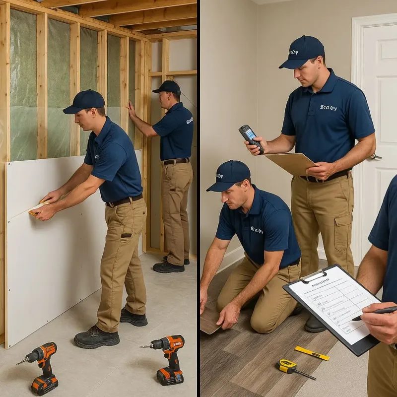 Repairs and Reconstruction process in Fluvanna County, VA
